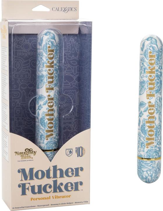 Actual product image CalExotics Naughty Bits® Mother Fucker™ Personal Vibrator