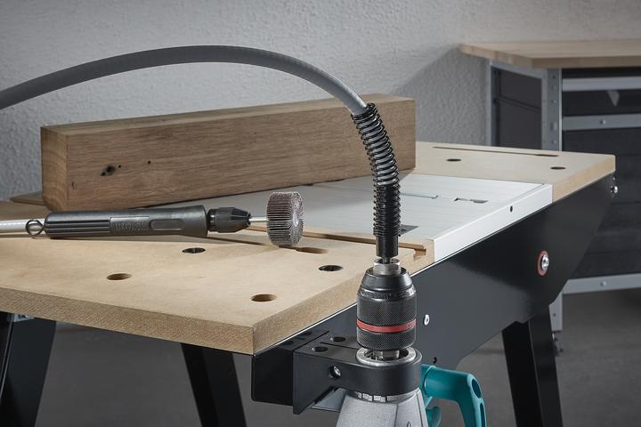 Produktbild wolfcraft wolfcraft 1 Fächerschleifer S=6mm K80 ø80x40mm (80)