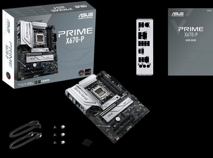 Actual product image ASUS PRIME X670-P (AM5, AMD X670, ATX)