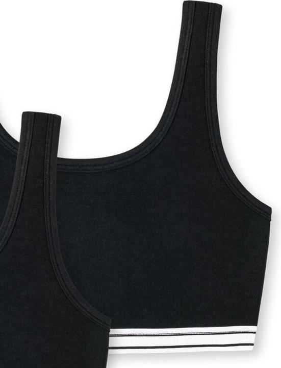 Produktbild Schiesser Bustier "95/5" schwarz (2er Pack)