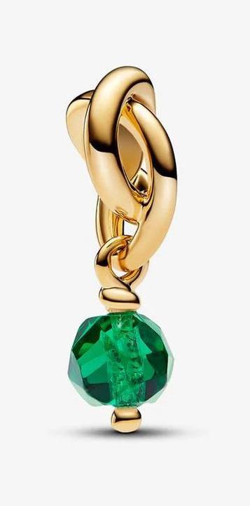 Immagine prodotto Pandora Momenti pietra natale di maggio (Acciaio inossidabile, Sterling silver, Placcato in oro 14K)