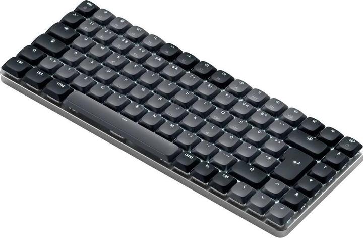 Actual product image Satechi SM1 Slim Mechanical Bacllit BT Keyboard German dark (DE, Cable, Wireless)