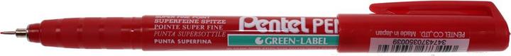 Actual product image Pentel Green-Label NMF50 (Red, 1 x)