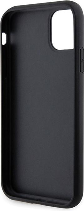 Actual product image Guess GUHCN61P4TDSCPK iPhone 11 / Xr 6.1" czarny/black hardcase Crossbody 4G Metal Logo (Apple iPhone 11, Apple iPhone XR)