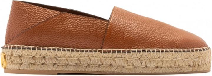 Produktbild Valentino Garavani Logo-Plaque Leather Espadrilles (42)