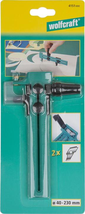 Immagine prodotto wolfcraft wolfcraft 1 Kreisschneider aus Kunststoff (Taglierini)