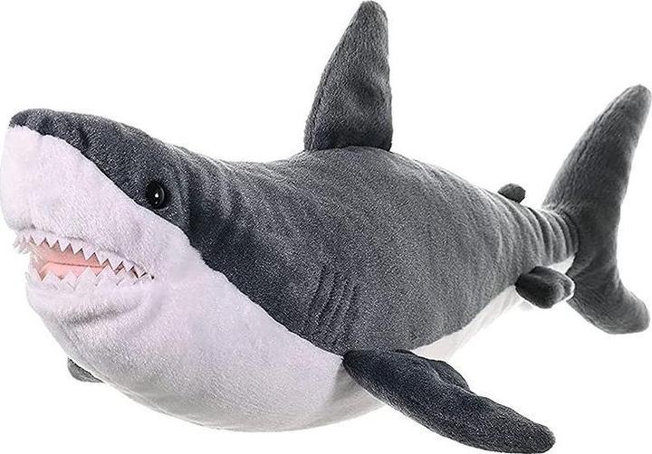 Image du produit Wild Republic Peluche requin blanc Cuddlekin 30 cm (30 cm)
