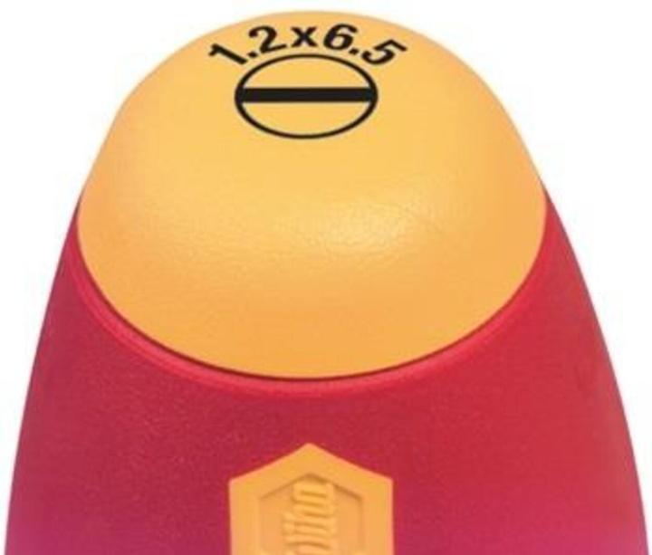 Actual product image Wiha VDE slotted screwdriver So (Slotted screws)
