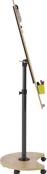 Actual product image Rocada Flipchart table, magnetic, 69x99 cm, wood look