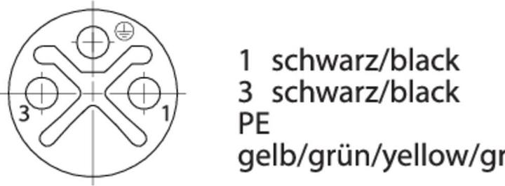 Produktbild Schubiger Binder 99 0686 19 03 Miniatur-Rundsteckverbinder Kupplung, gerade Gesamtpolzahl: