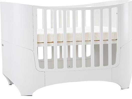 Leander Babybett inkl. Matratze, Nestchen und Umbauseiten