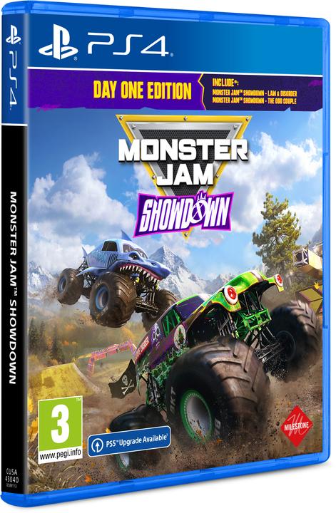 Actual product image Milestone Video game Monster Jam Showdown Day One (PS4)