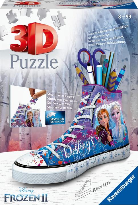 Image du produit Ravensburger Baskets Disney Frozen 2 3D (108 pièces)