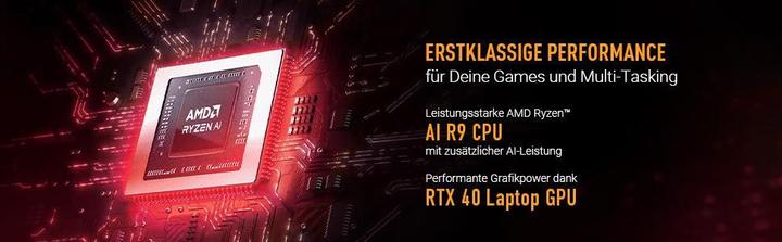 Produktbild ASUS TUF Gaming A16 RTX 4060 (16", AMD Ryzen AI 9 HX 370, 32 GB, 1000 GB, DE)
