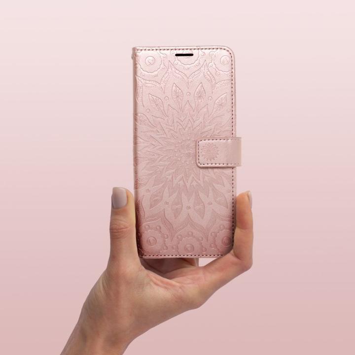 Produktbild OEM SM Mezzo Book Case Galaxy A34 5G mandala rosa (Samsung Galaxy A34 5G)