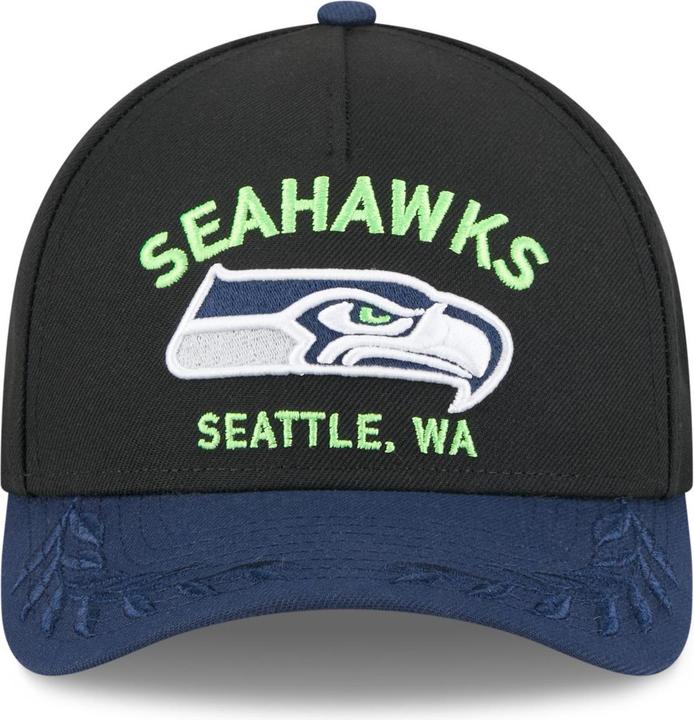 Actual product image New Era 9Forty M-Crown Cap NFL 2025 Draft Seattle Seahawks