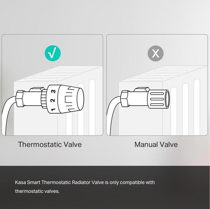 Image du produit TP-Link KE100 KIT - Kasa - Vanne de radiateur thermostatique intelligente, kit de démarrage