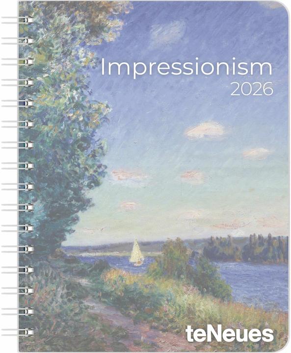 Actual product image Impressionism2026-Diary-Buchkalender-Taschenkalender-Kunstkalender-16 (16.5 x 21.5 cm, Dutch, Spanish, French, English, Italian, German)