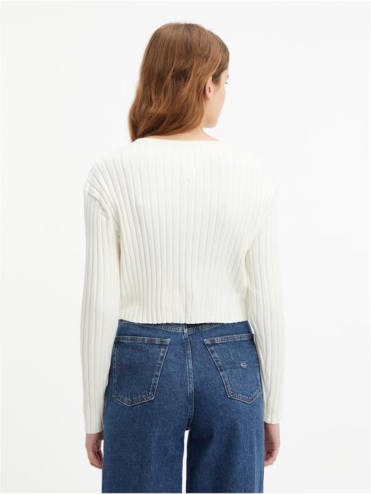 Produktbild Tommy Hilfiger TJW Reg Rib Pullover mit V-Ausschnitt (S)