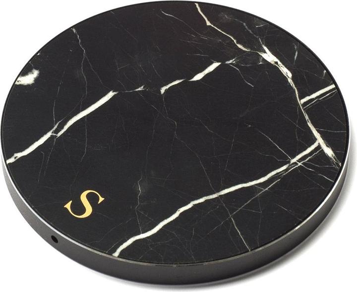 Produktbild Safari Selection Ladestation CIRCLE MARBLE schwarz/klein gemustert (10 W)