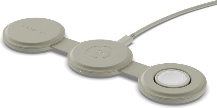 Produktbild Satechi OntheGo 3-in-1 Wireless Charger mit Qi2 (15 W)