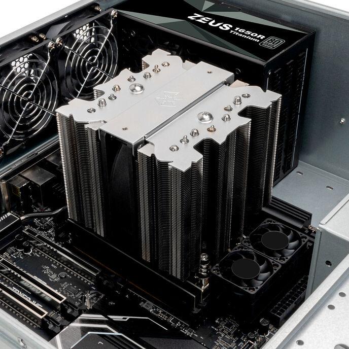 Produktbild Silverstone SST-XED120S-WS - 4U CPU Cooler 6*8 WS