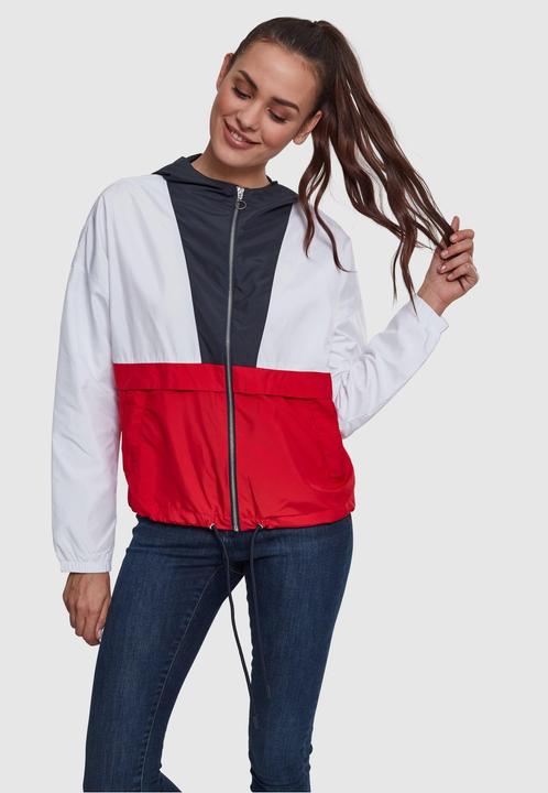 Immagine prodotto Urban Classics Giacca a vento oversize 3-Tone da donna (XS)