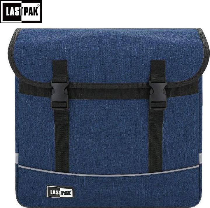 Produktbild Lastpak Fahrradtasche doppelt 35 ltr Canvas blau (35 l, Gepäckträgertasche)