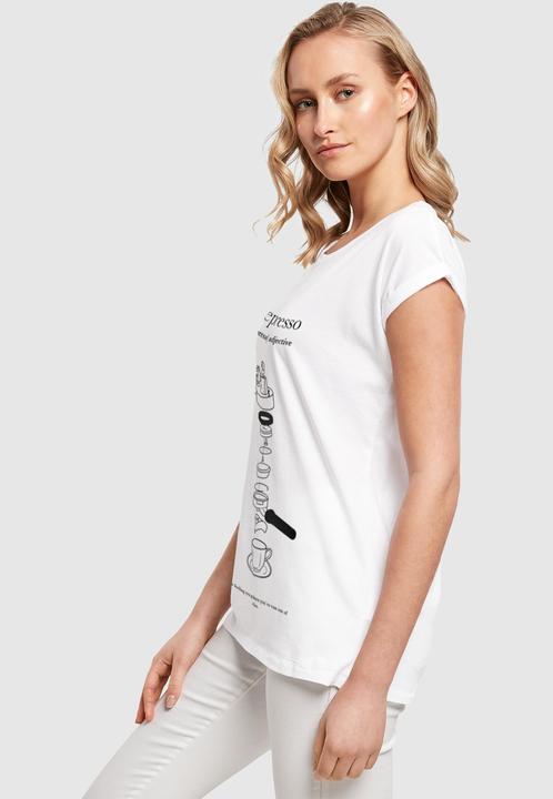 Produktbild Mister Tee MisterTee Ladies Depresso Extended Shoulder Tee - 174691 (L)