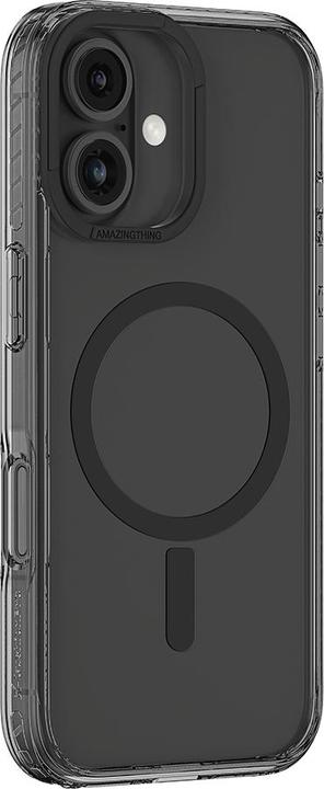 Produktbild Amazingthing Titan Pro Mag Case mit Magnetring für iPhone 16 Plus - Schwarz (Apple iPhone 16 Plus)