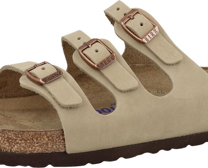 Actual product image Birkenstock Florida SFB geöltes Nubukleder Weichbettung normal - 66003 (38)