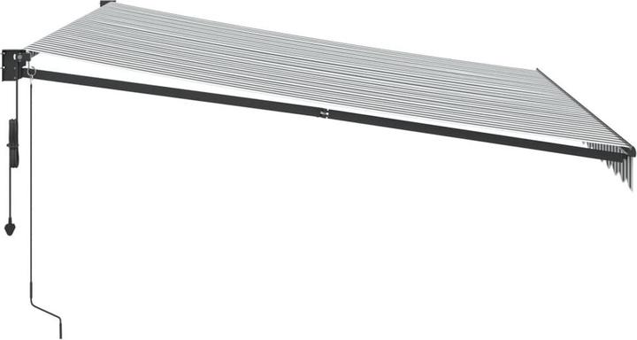 Immagine prodotto VidaXL Tenda da sole a bracci articolati Tenda da sole automatica rosso borgogna 450x300cm (4.50 m)