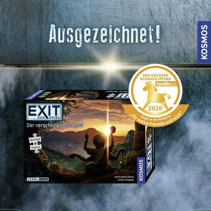 Actual product image Kosmos Exit- The lost temple (German)
