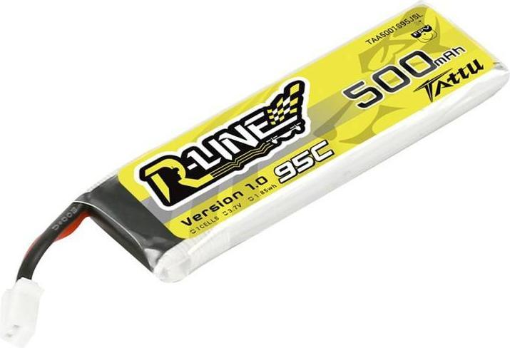 Produktbild Tattu RC-Akku LiPo 500 mAh 3.7 V 95C R-Line (3.70 V, 500 mAh)