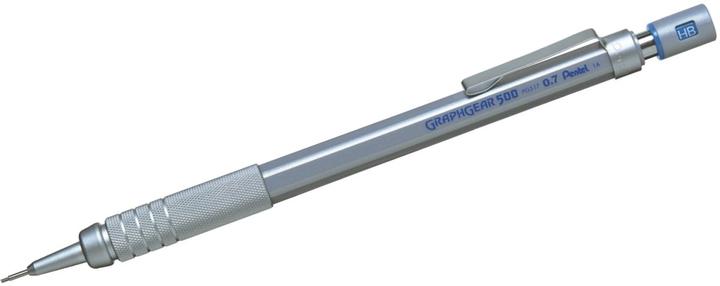 Image du produit Pentel Porte-mines GRAPHGEAR 500, épaisseur de la mine : 0,7 mm (0.70 mm, HB, 1 x)