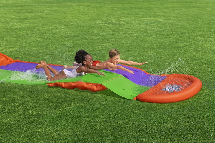 Image du produit Bestway H2OGO! Tapis de glisse 2 pistes SplashCoaster 4,88 m (4.70 m)