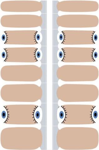 Produktbild Stanley Pop Nagelfolie I See You Evil Eye (Nagellacktrockner)