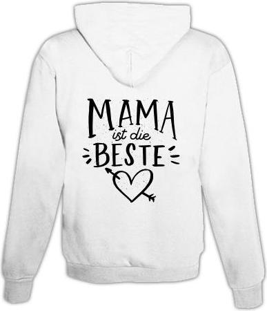 Immagine prodotto Schwesternuhr Felpa con cappuccio La mamma è la migliore Unisex (L)