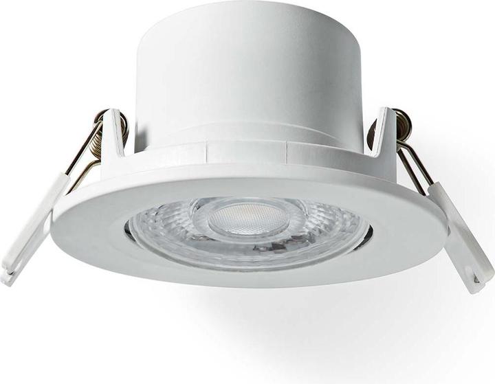 Nedis SmartLife Plafonnier | Wi-Fi | Blanc chaud à froid | Rond | Diamètre : 52 mm | 68 - 74 m (360 lm)