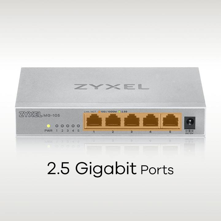 Productafbeelding Zyxel MG-105 (5 Havens)