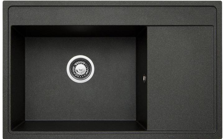 Pyramis Spüle CAMEA 79X50 1B 1D L 070074301 schwarz