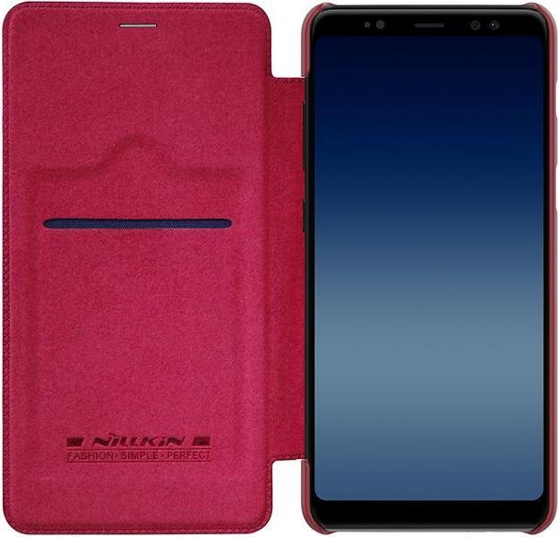 Actual product image Nillkin Qin Series (Samsung Galaxy A8 (2018))