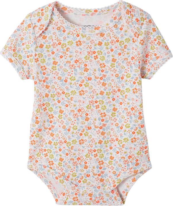 Actual product image Vertbaudet 3er-Pack mitwachsende Baby Schlupfbodys, Bio-Baumwolle Oeko-Tex (56)
