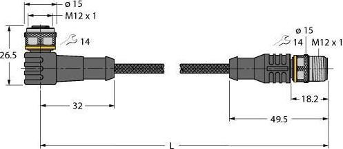 Actual product image Turck Actuator- (0.60 m)