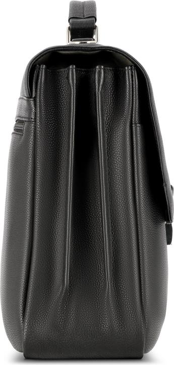 Actual product image Bugatti Valencia briefcase XL leather 3 main compartments 43 cm laptop compartment (15")