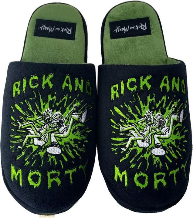 Groovy Rick & Morty Hausschuhe Splat EU 42-44 (42, 43, 44)