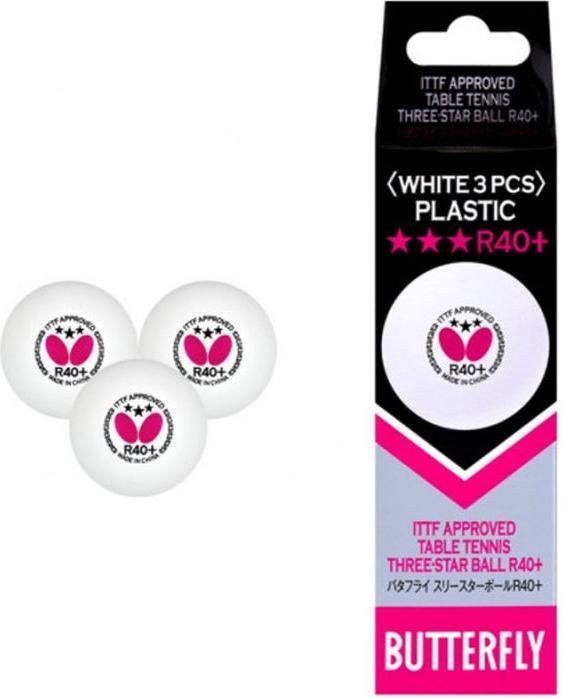 Produktbild Butterfly Wettkampfball R40+ *** (12 Stk.)