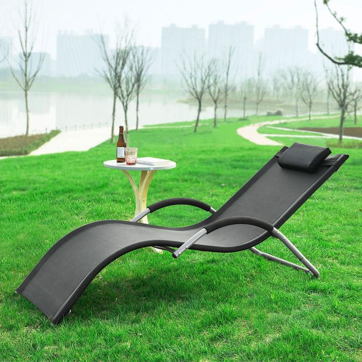 Actual product image SoBuy Garden lounger (63 cm)