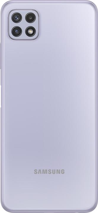 Actual product image Samsung Galaxy A22 5G EU (128 GB, Violet, 6.60", Dual SIM, 48 Mpx, 5G)