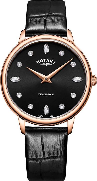 Rotary LS05174/04 Kensington Damenuhr 35mm 5ATM (Analoguhr, 35 mm)